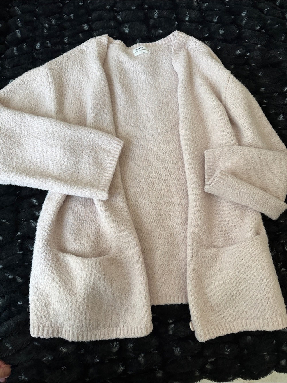 Monki small women’s oversized cardigan